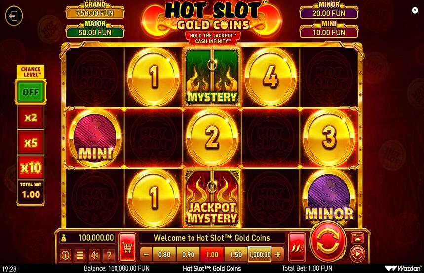 Hot Slot Gold Coins