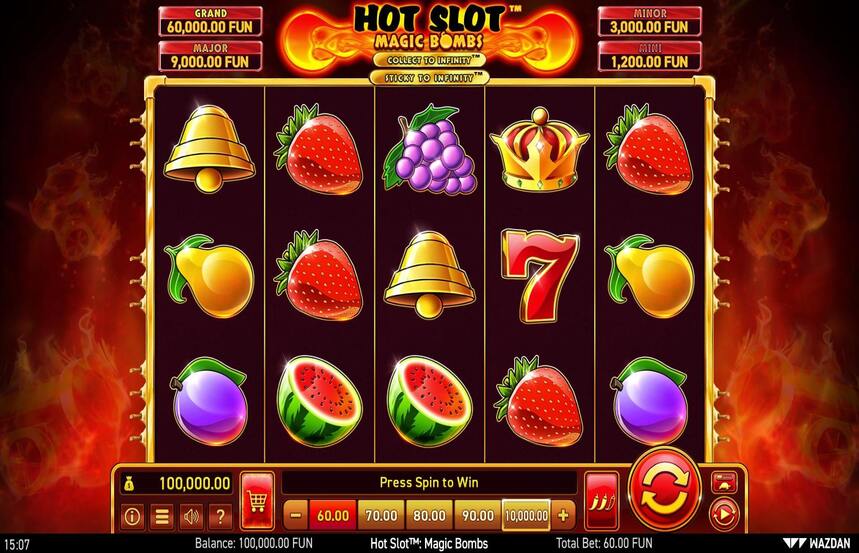 Hot Slot Magic Bombs