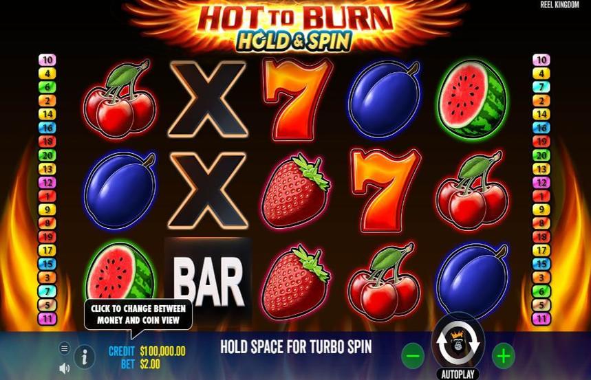 Hot to Burn Hold and Spin