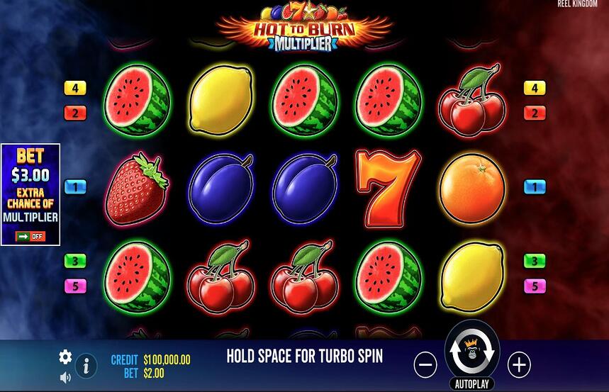 Hot to Burn Multiplier