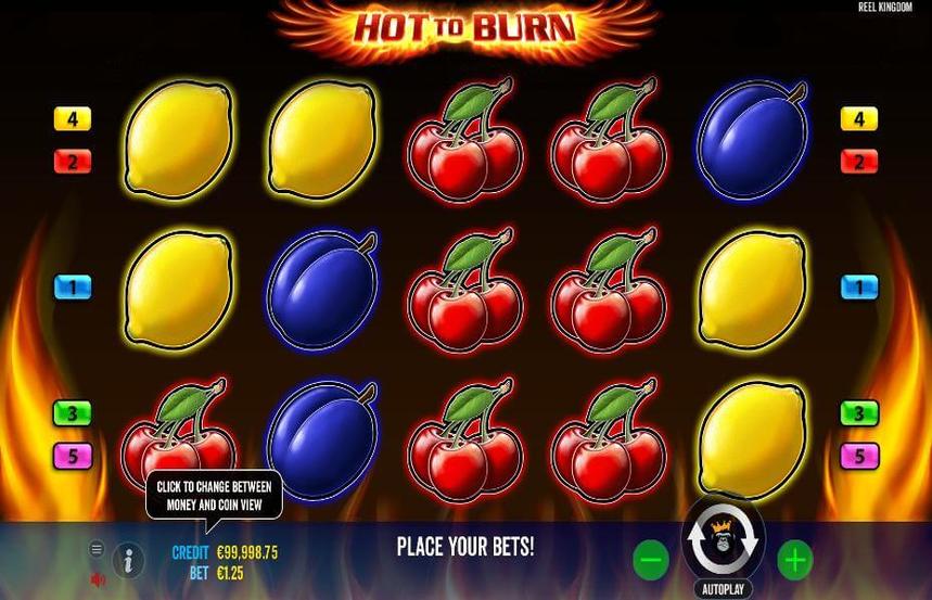 Hot to burn