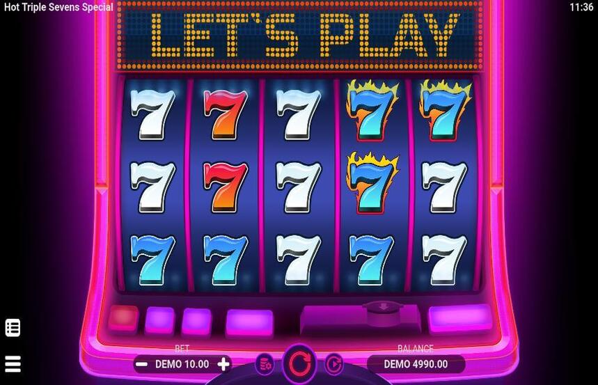 Hot Triple Sevens Special