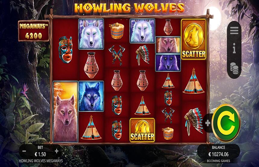Howling Wolves Megaways