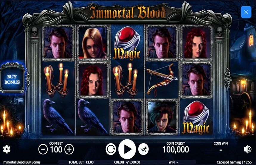 Immortal Blood Buy Bonus