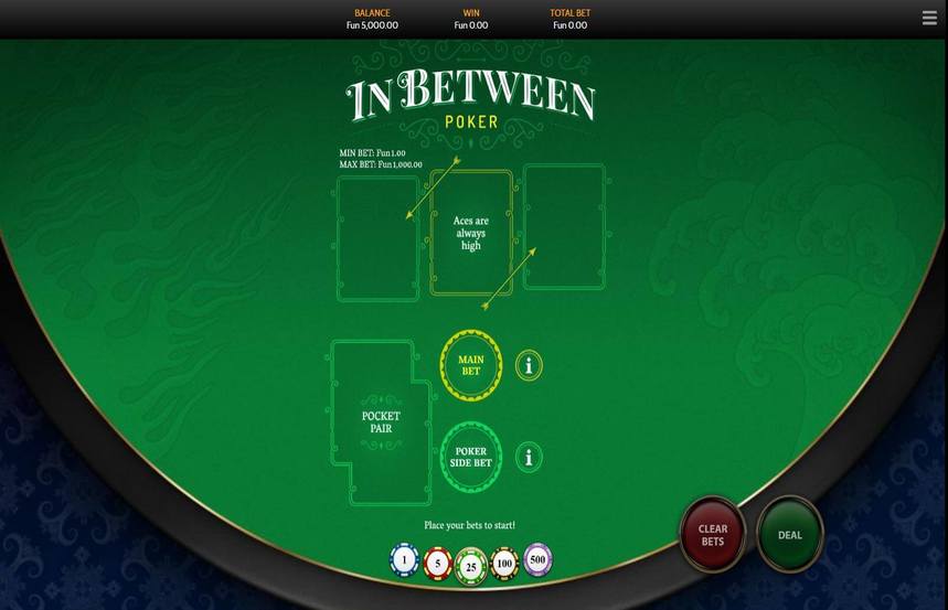 In Between Poker