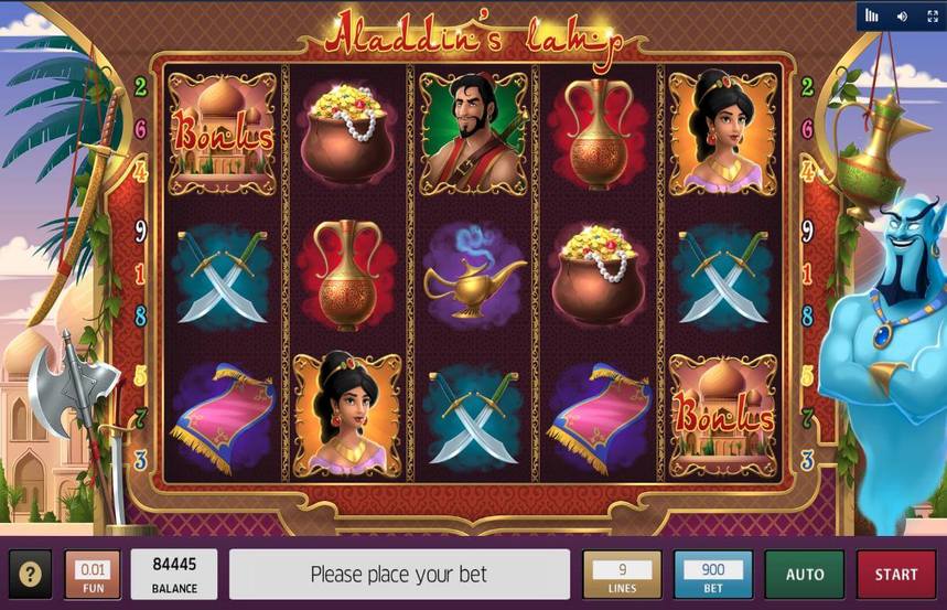 Inbet Games Aladdins Lamp