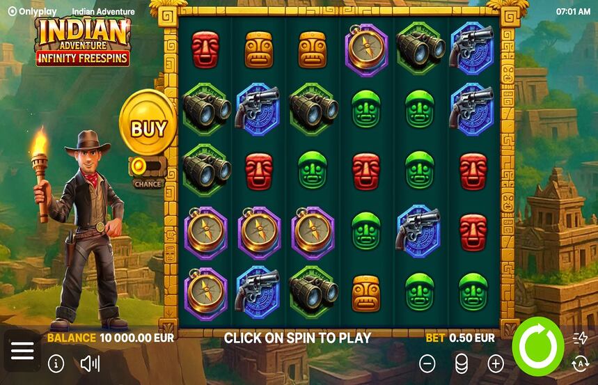 Indian Adventure Infinity Freespins