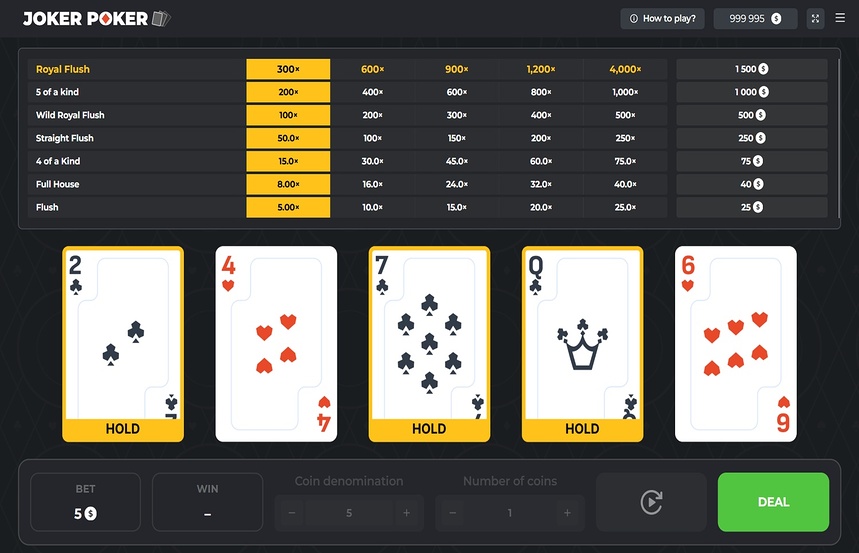 InOut Joker Poker