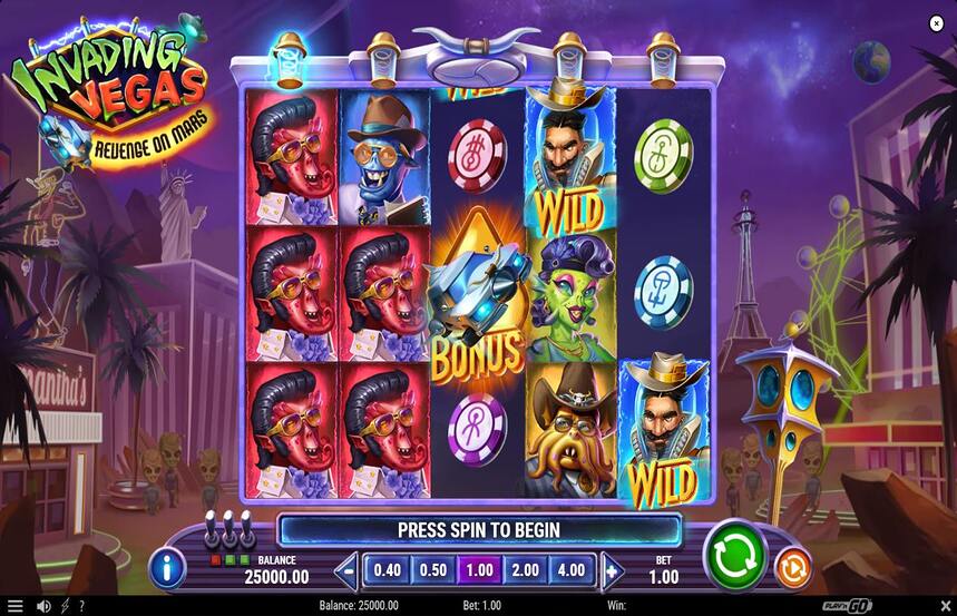 Invading Vegas Revenge on Mars