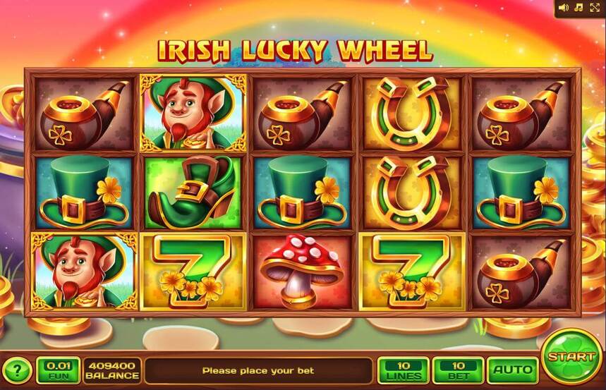 Irish Lucky Wheel