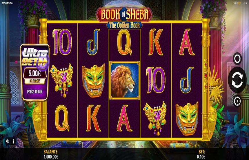iSoftBet Book of Sheba