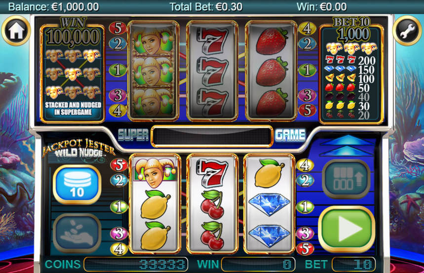 Jackpot Jester Wild Nudge