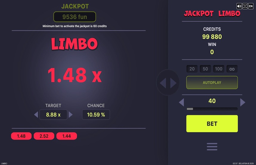 Jackpot Limbo