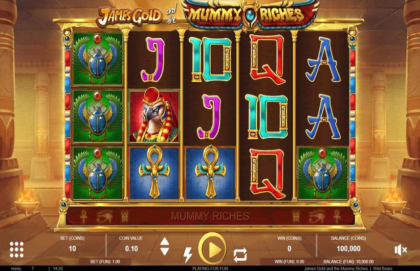 James Gold and the Mummy Riches