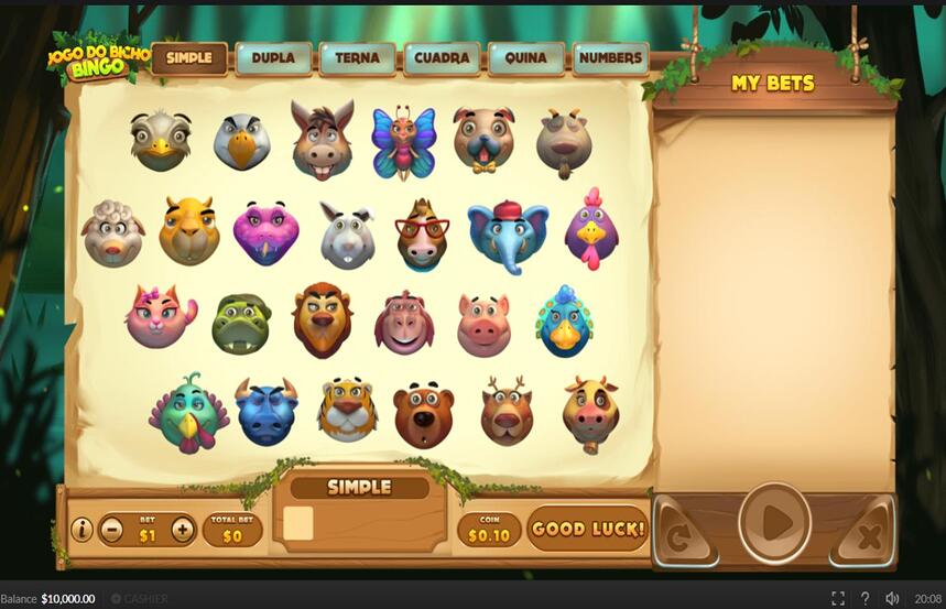 Jogo Do Bicho Bingo