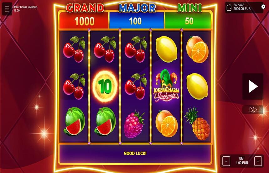 Joker Charm Jackpots