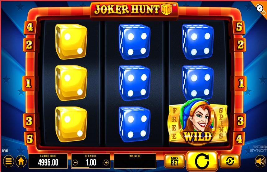 Joker Hunt Dice