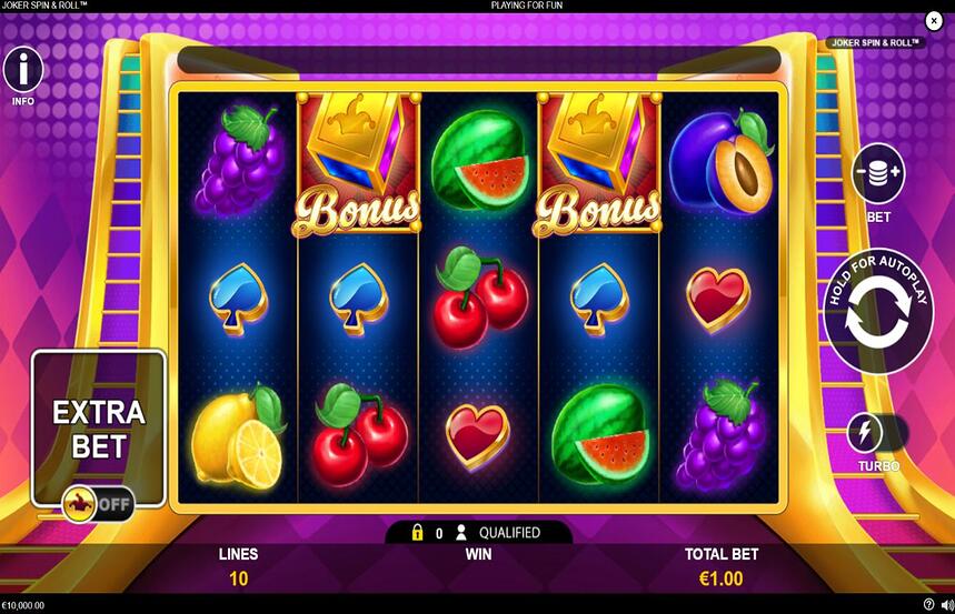 Joker Spin and Roll