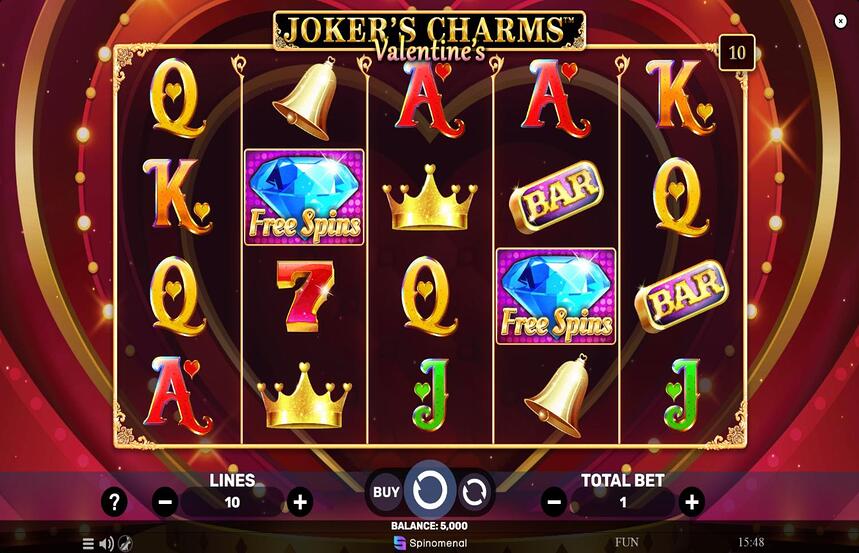 Jokers Charms Valentines