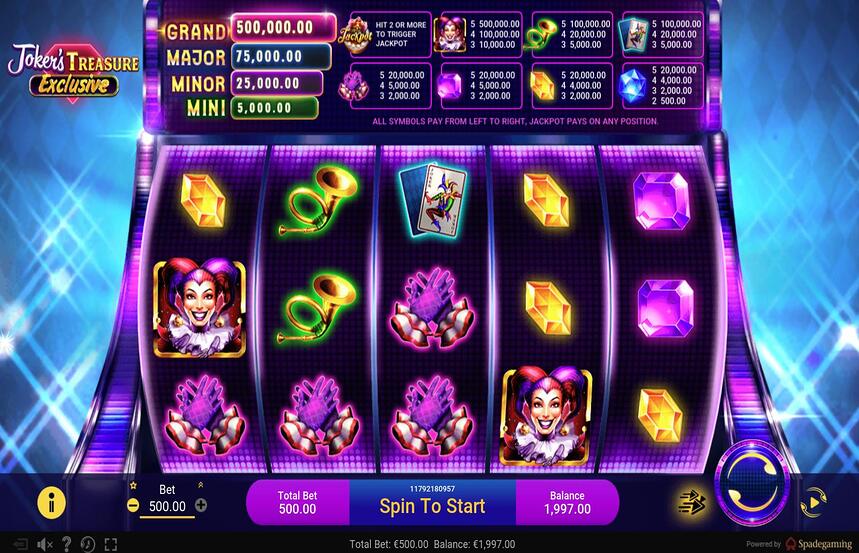 Jokers Treasure Exclusive