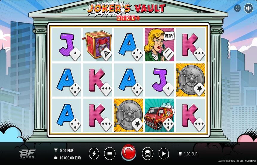 Jokers Vault Dice