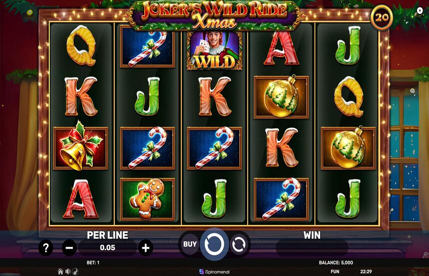 Jokers Wild Ride Xmas
