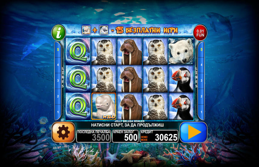 Jolly Beluga Whales