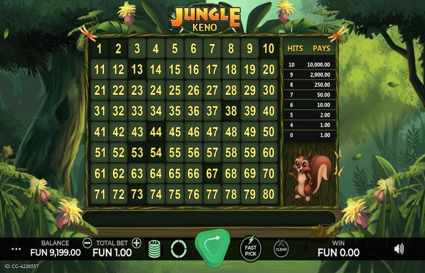 Jungle Keno