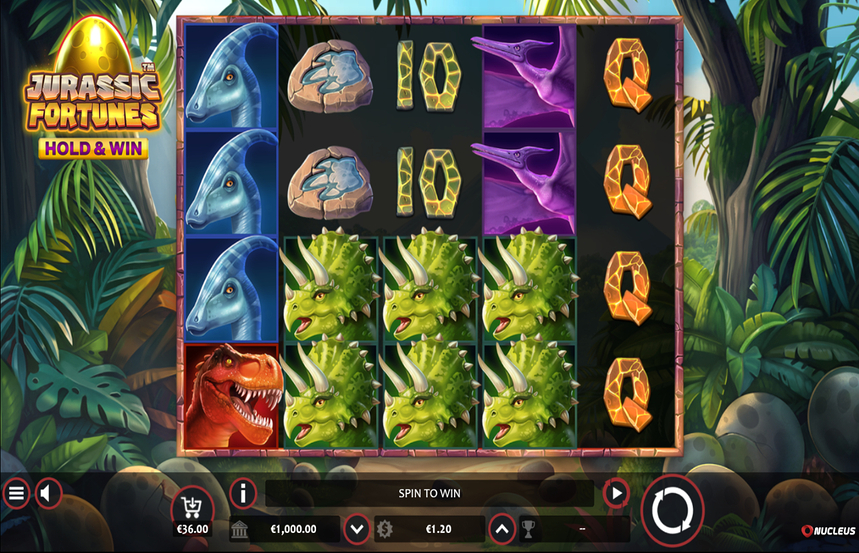 Jurassic Fortunes Hold and Win