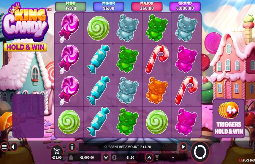 King Candy Hold and Win