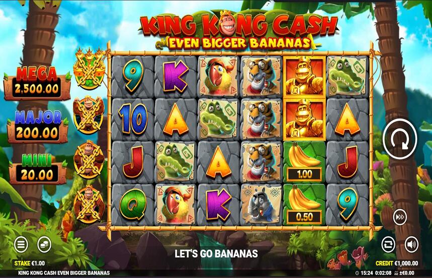 King Kong Cash Even Bigger Bananas