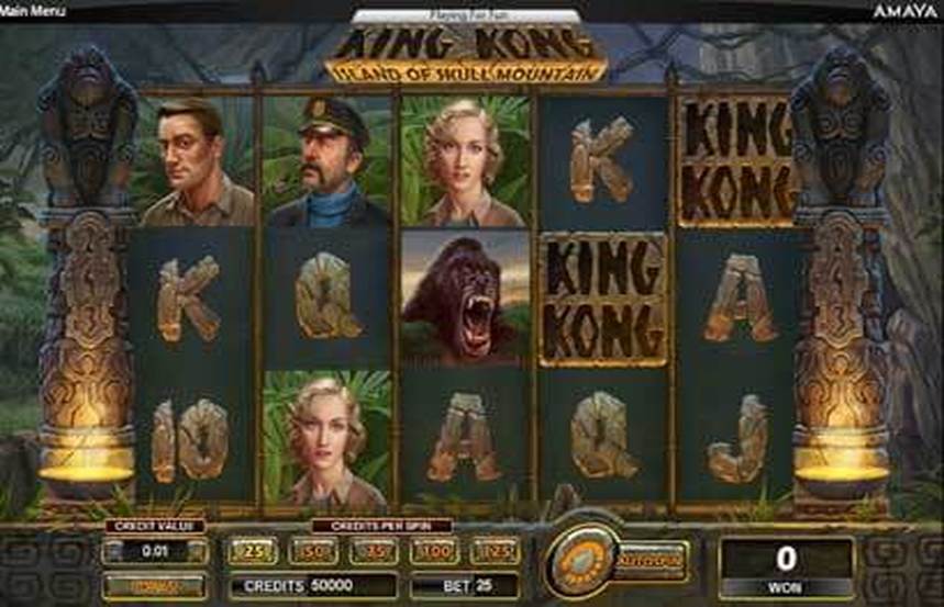King Kong Island of Skull Mountain