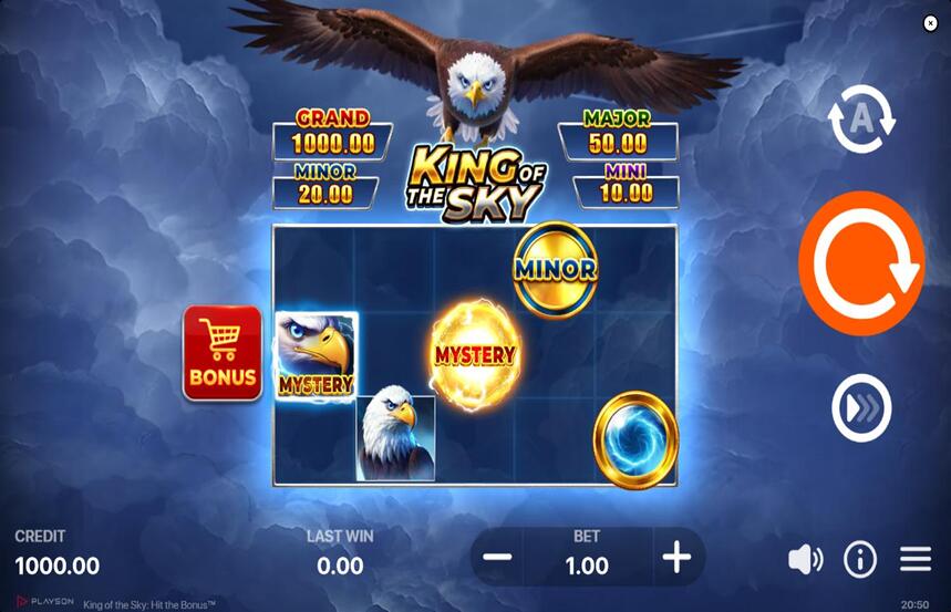 King of the Sky Hit the Bonus