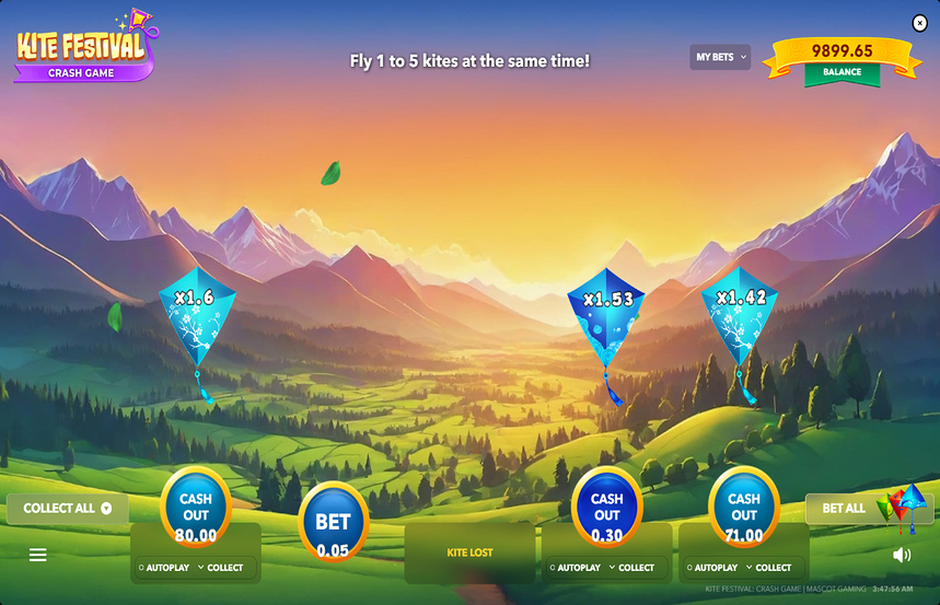 Kite Festival Crash Game