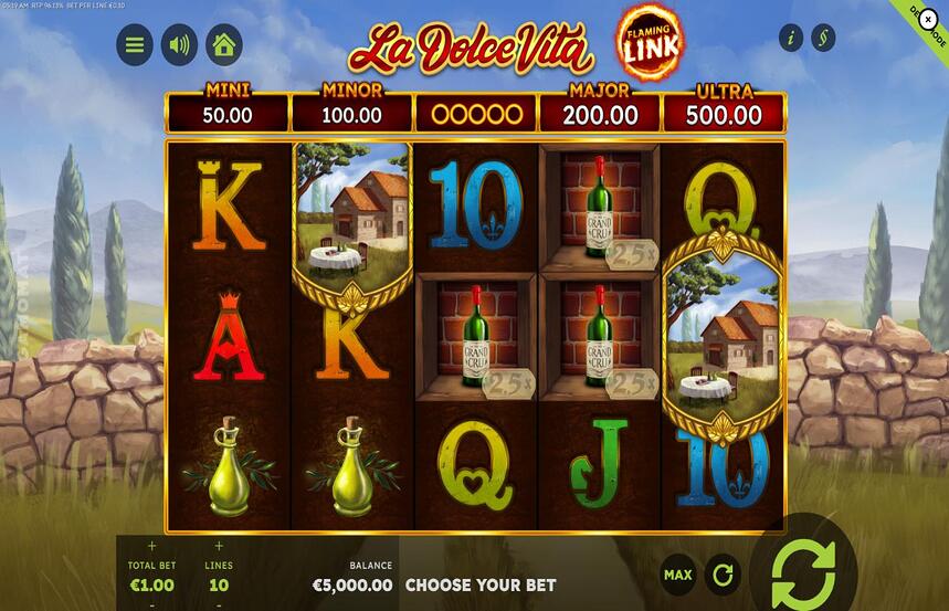 La Dolce Vita Flaming Link