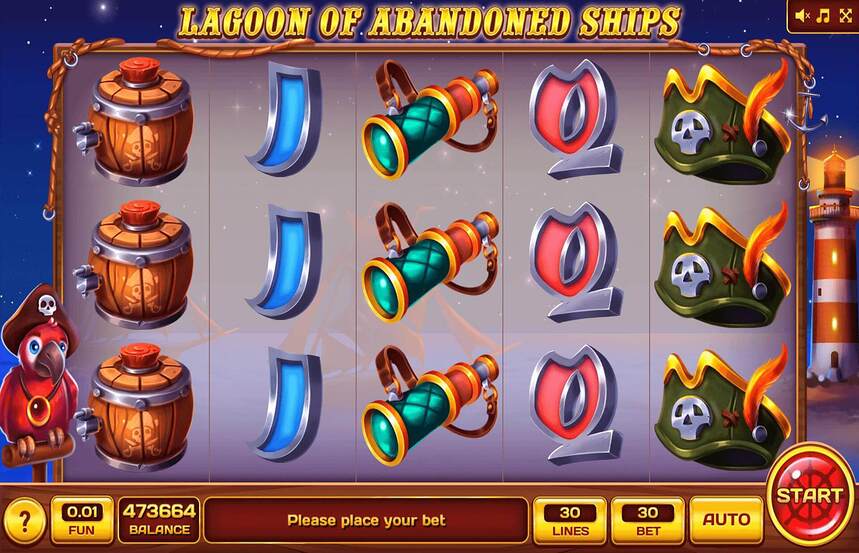 Lagoon of Abandoned Ships