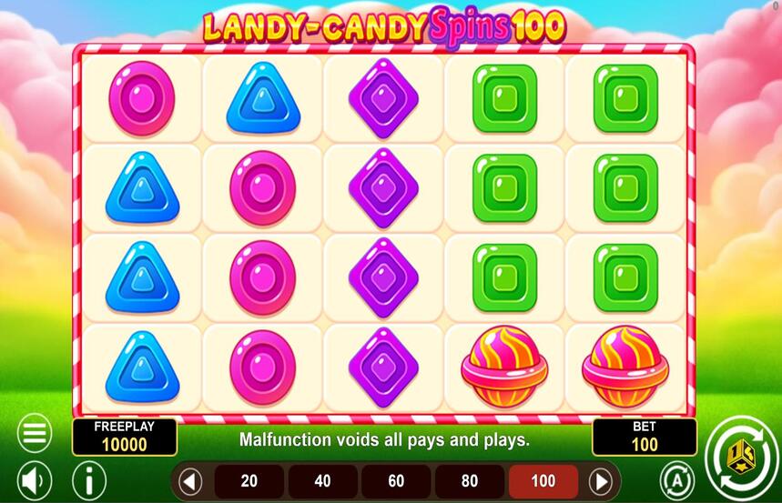 Landy Candy Spins 100