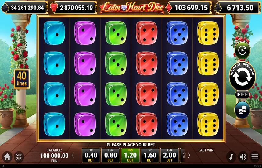 Latin Heart Dice