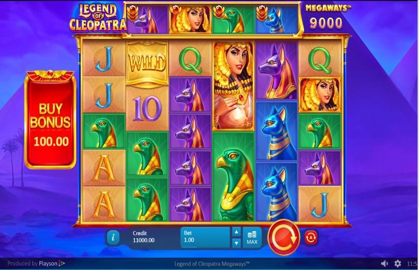 Legend of Cleopatra Megaways