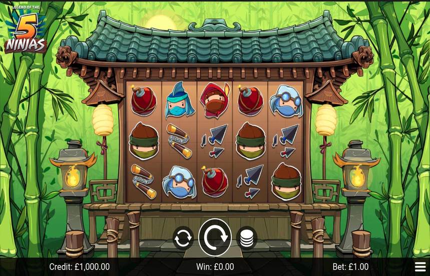 Legend Of The Five Ninjas