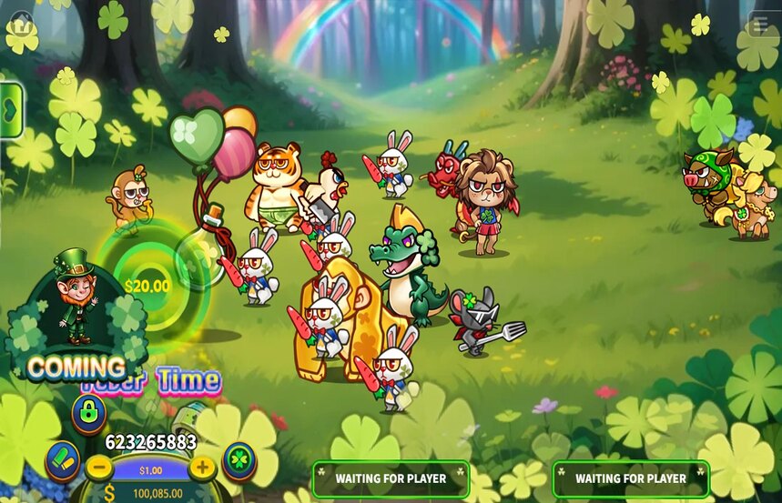 Leprechaun and Animals