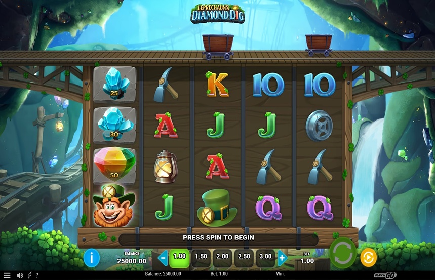Leprechauns Diamond Dig
