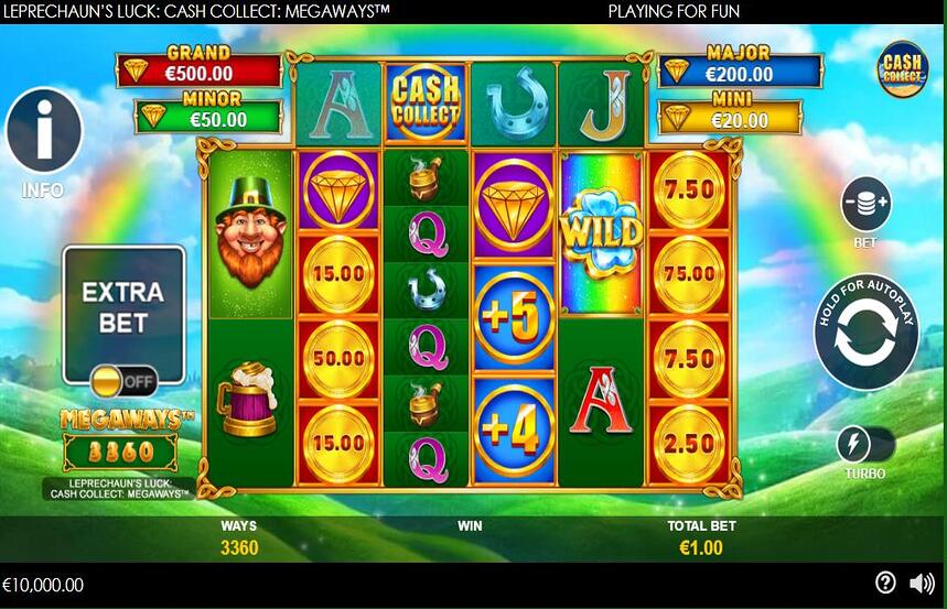 Leprechauns Luck Cash Collect Megaways