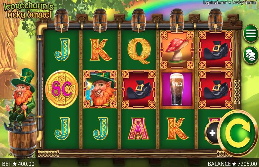 Leprechauns Lucky Barrel
