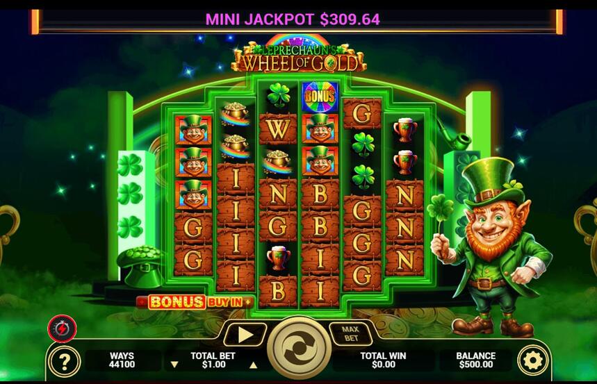 Leprechauns Wheel of Gold
