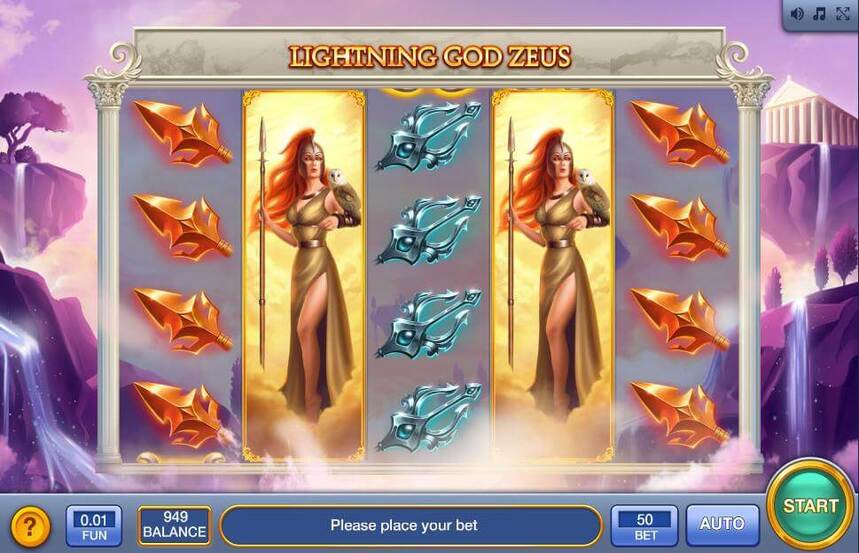 Lightning God Zeus
