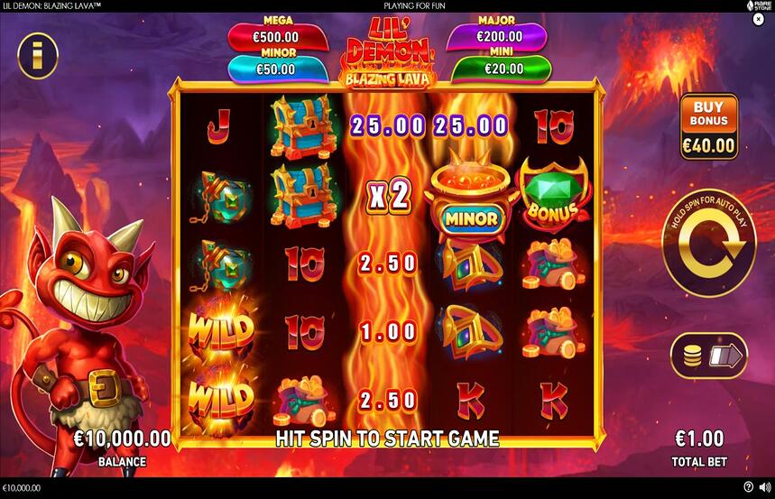 Lil Demon Blazing Lava
