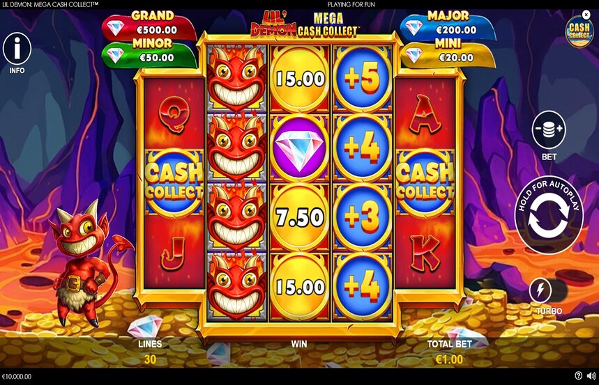 Lil Demon Mega Cash Collect