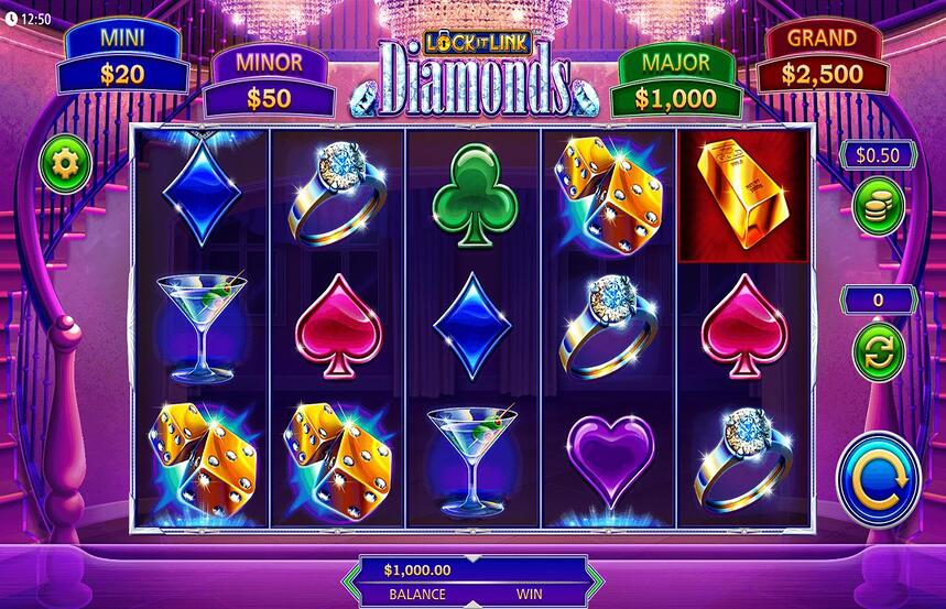 Lock It Link Diamonds
