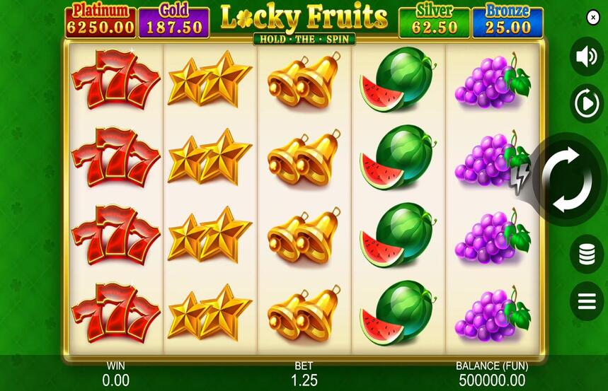 Locky Fruits Hold the Spin